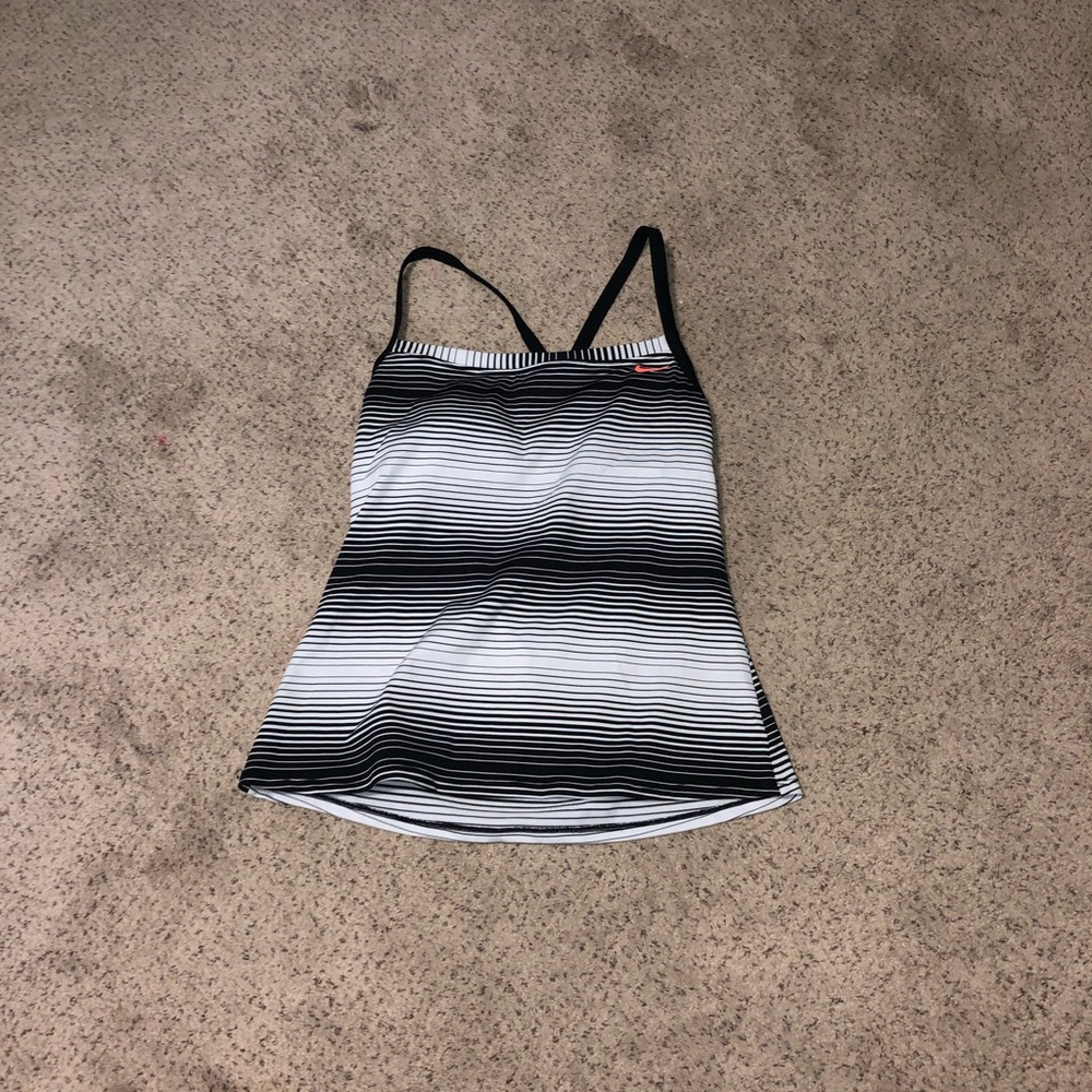 Stripped Nike swimsuit